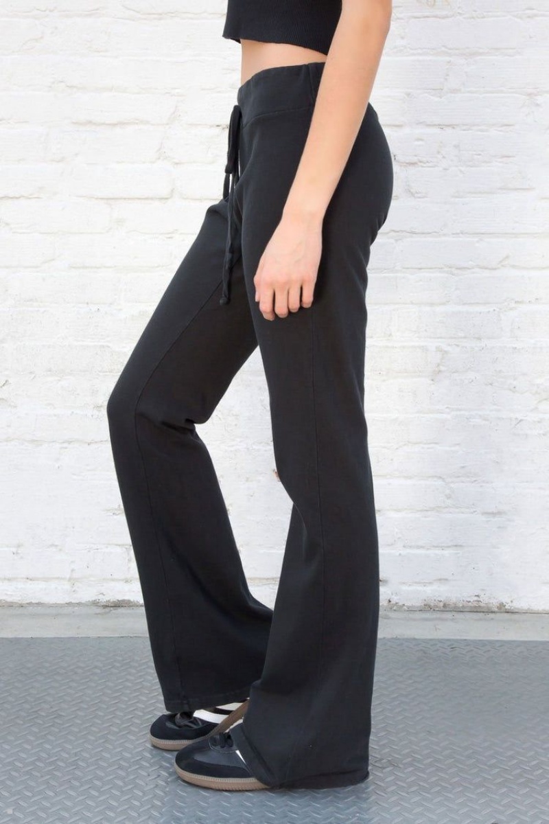 Pantalon Brandy Melville Hillary Yoga Noir | KUH-44916714